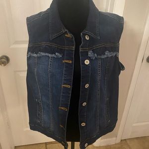 Denim vest